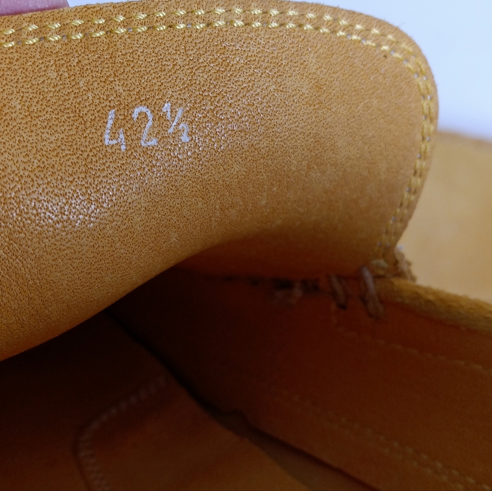 Harry's of London Yellow Suede Driving Moccasin/Penny Loafer - Picture 12 of 15